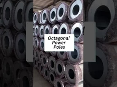 अष्टकोणीय पावर स्टील पोल का शंक्वाकार आधार प्लेट के साथ डिज़ाइन सिद्धांत क्या है?
