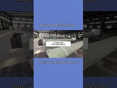 उच्च मस्तूल प्रकाश पोल #उच्च मस्तूल प्रकाश पोल#धातु इस्पात पोल