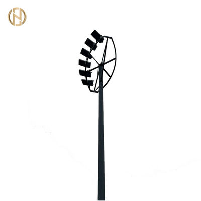 खरीदें Lifting System Hot Dip Galvanized Steel 30m High Mast Poles online manufacture