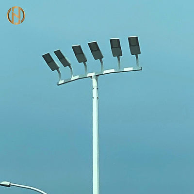 खरीदें 30m High Mast Pole With Lifting System And Hot Dip Galvanized Steel For Stadium Lighting And 50000 Hours Lifetime online manufacture