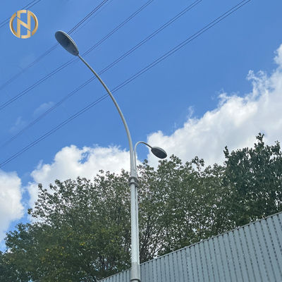 खरीदें 3m 6m 8m 12m Customized Hot Dip Galvanized Octagonal Solar Road Light Pole Design online manufacture
