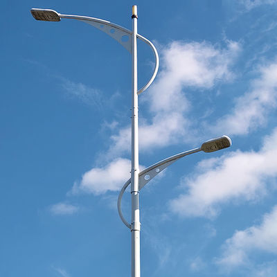 खरीदें Custom Steel Street Light Pole - Hot-Dip Galvanized, 3-30m Height online manufacture