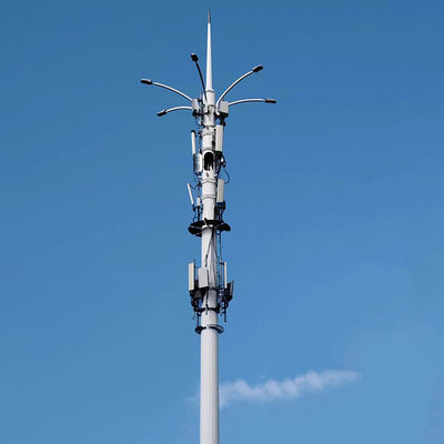 खरीदें High performance ASTM A572 GR65 Steel Telecommunication Post online manufacture