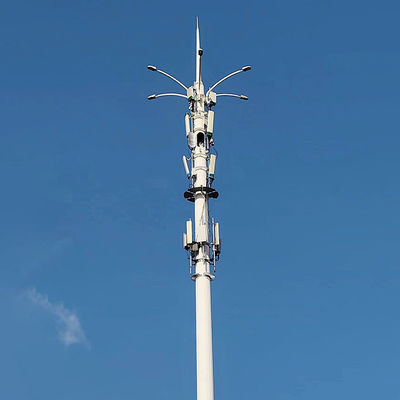 खरीदें 30m Telecom Poles For Telecommunication Post With Wind Pressure Calculation online manufacture