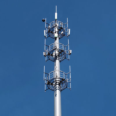 खरीदें Telecom Poles Polygonal Shape Deflection Calculation And Steel Pole Structure Analysis Report For Q235 Material online manufacture