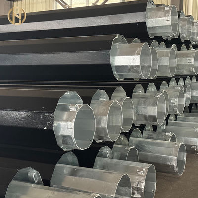 खरीदें 9M-30M Galvanized Steel Electric Pole 110Kv Power Transmission Steel Tubular Towers & Accessories online manufacture