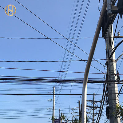 खरीदें SS400  Telecommunication Electric Steel Pole Customized online manufacture