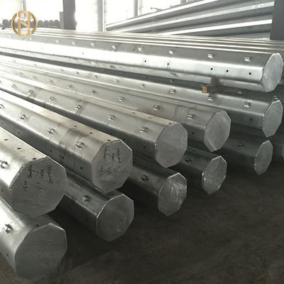 खरीदें 9M 30FT Steel Tubular Pole 200daN 2KN GR50 Wind Resistant Long Service Life online manufacture