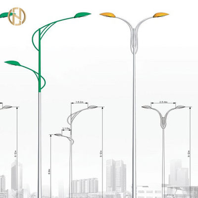 खरीदें Custom 12M Galvanized Light Pole Anti Corrosion online manufacture