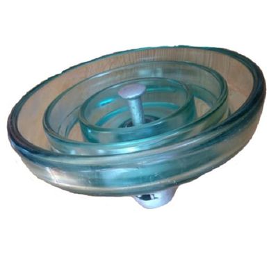 खरीदें Durable Pole Accessories Ceramic Glass Cap And Pin Type Suspension Insulator online manufacture