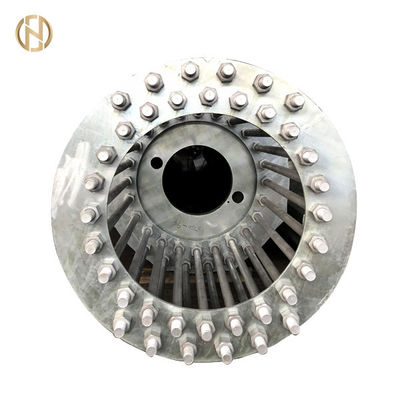 खरीदें Gray Metal Power Pole For 230KV Transmission Monopole Tower 110FT ASTM A 123 online manufacture