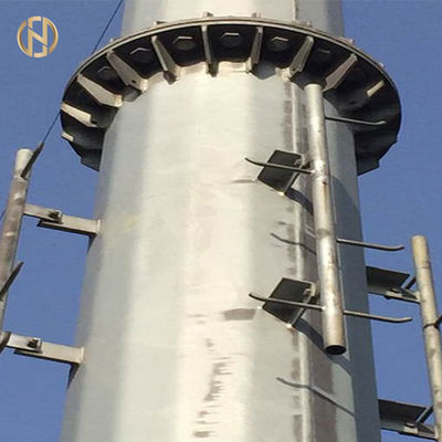 खरीदें 80FT 90FT 100FT 120FT Telecommunication Post Green Color Powder Coated online manufacture