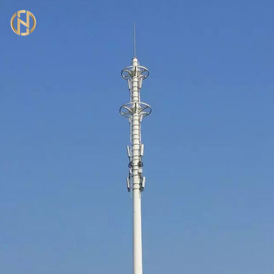 खरीदें 30M 35M Telecommunication Post  Palm Tree Monopole Transmission Tower online manufacture