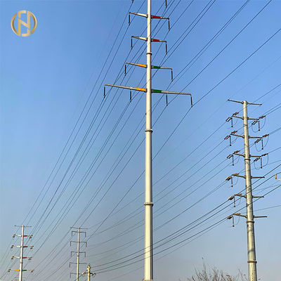 खरीदें 132kV Electricity Transmission Line Suspension Tension Type Galvanized Powder Coating online manufacture