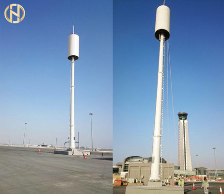 खरीदें 105 FT Metal Polygon Monopole Communication Tower online manufacture