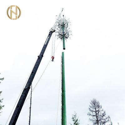 खरीदें 30M Q235 Telecommunication Post For Antenna Equipment online manufacture