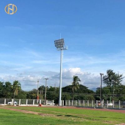 खरीदें Plaza High Mast Pole   25M 35M 40M Flood Light Poles Polygonal Shape online manufacture