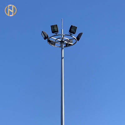खरीदें Fixed Type High Mast Lighting Tower For Illuminated 25M 30M 35M Customized online manufacture