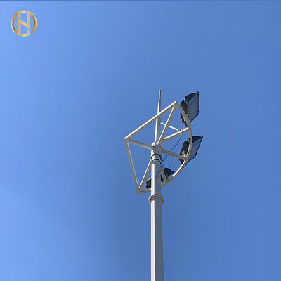 खरीदें Steel Non Lifting Type High Mast Lighting Pole 25M 30M 35M ISO 9001 Certified online manufacture