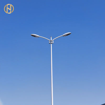 खरीदें 5M Q235B Street Light Post Round Conical All In One Earthquake Resistant online manufacture