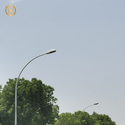 खरीदें Hot Dip Galvanized 8M Q460 Steel Street Lamp Pole online manufacture