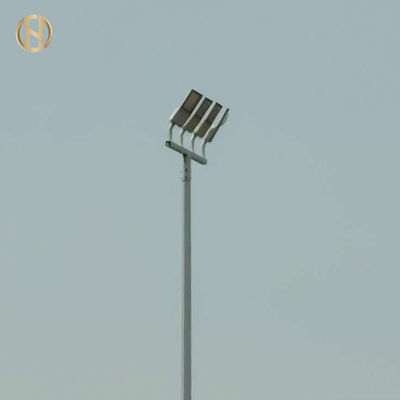 खरीदें Spray Paint White Color High Mast Pole 85FT 90FT 95FT ISO 9001 Certified online manufacture