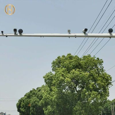खरीदें 6MX12M Traffic Light Pole   Powder Coated Octagonal Steel Pole Customized online manufacture