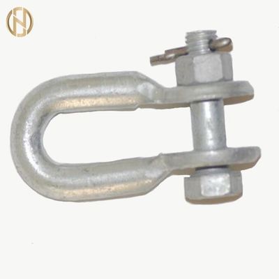 खरीदें Silver Color Bolt Type Anchor Shackle With Safety Pin UL-7 To UL-21 online manufacture
