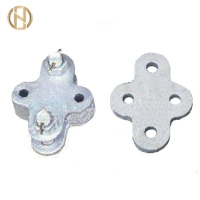 खरीदें Galvanized Power Pole Accessories  33KV 6300S Power Pole Cross Arm online manufacture