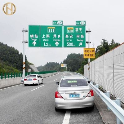 खरीदें Hot Dip Galvanized 8M RAL Color Q235 Road Sign Pole online manufacture