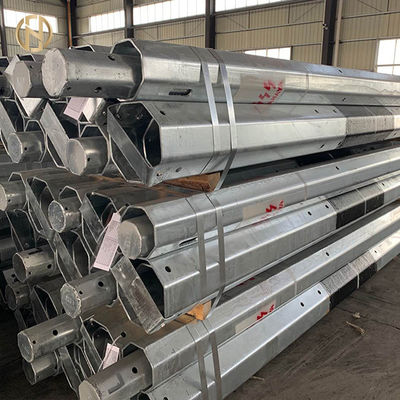 खरीदें Telescopic Galvanized Steel Pole Well Finished Welding Long Service Life online manufacture