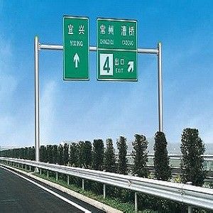 खरीदें Q235B Q345B Hot Dip Galvanized Street Sign Pole online manufacture