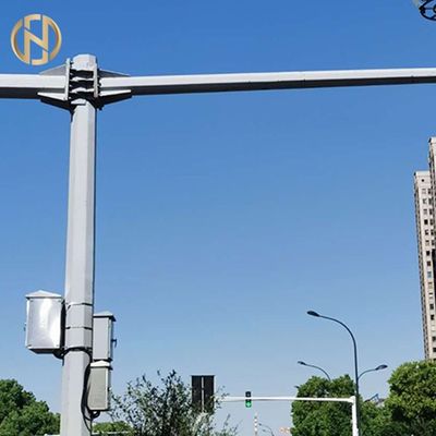 खरीदें High Quality Hot Dip Galvanized Q235B Steel CCTV Camera Pole online manufacture