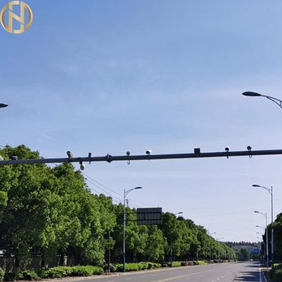 खरीदें Custom Traffic CCTV Camera Pole  Monitoring CCTV Posts CMOS Sensor online manufacture