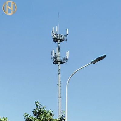 खरीदें Solar Street Light Pole Multi Pyramidal Shape Ground Mounted With Base Plate online manufacture
