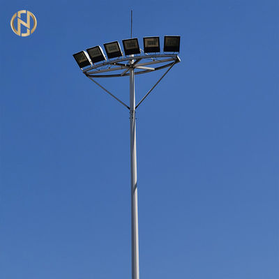 खरीदें 45 Meter 35 Meter 20 Meter High Mast Pole Hot Dip Galvanized online manufacture