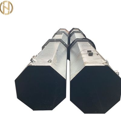 खरीदें Galvanized Monopole Steel Metal Power Pole wind resistant online manufacture