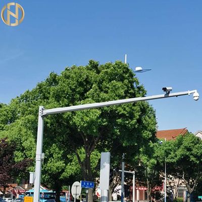 खरीदें L Type Q345 Traffic Extending Telescopic Steel Antenna Mast online manufacture