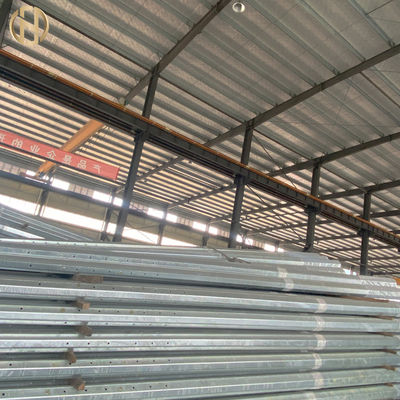 खरीदें Customized Size Metal Power Pole  69KV 90FT Steel Electric Pole Q460C online manufacture