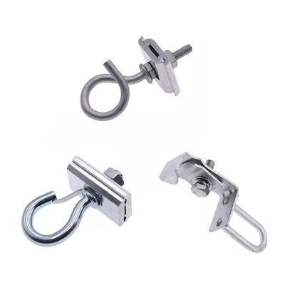 खरीदें Electric Power Fittings Suspension Span Clamp Splint Hook Optical Cable Bracket online manufacture