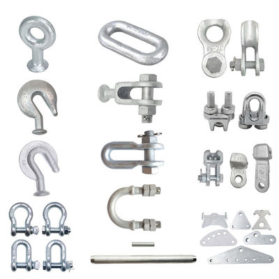 खरीदें Galvanized Power Fittings Overhead Line Accessories Electric Power online manufacture