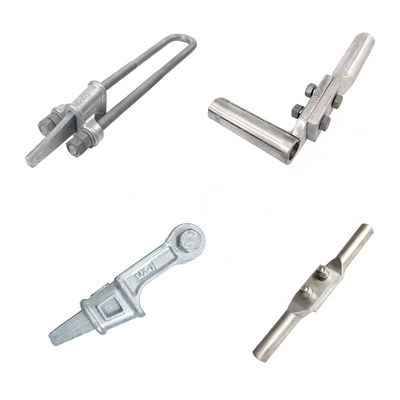 खरीदें NUT Adjustable Wedge Pulling Line Strain Clamp Compression Cable Conductor online manufacture